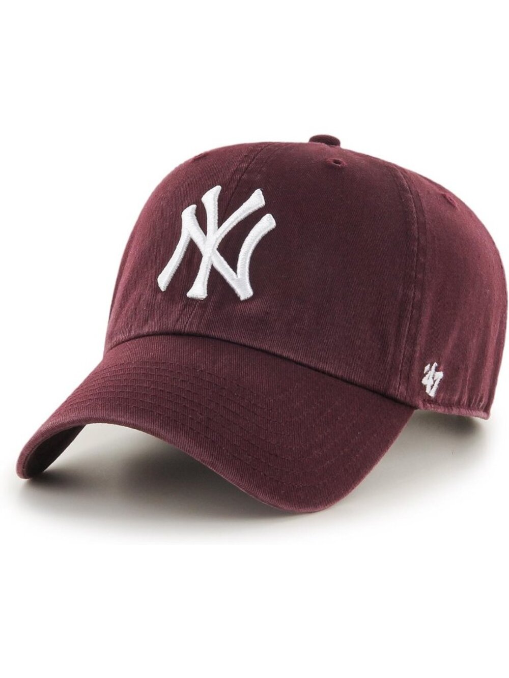 Stylish Maroon Adjustable Cap | Classic Clean Up Design | Perfect for Game Day